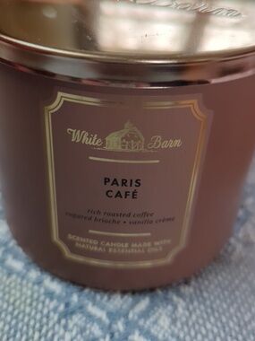 Paris Cafe Candle
